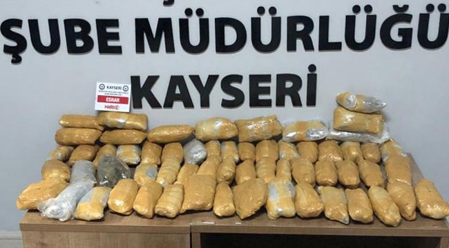 YAKIT TANKINDA 10 KİLO ESRAR