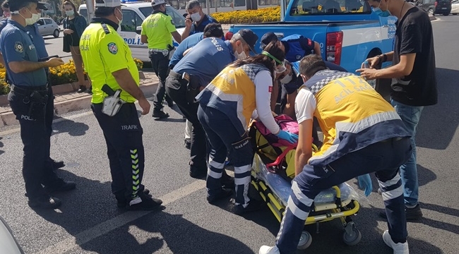 ZABITA GENÇ KIZ'A ÇARPTI