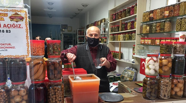 85 ÇEŞİT TURŞU YAPIYOR