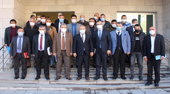 AKKIŞLA İLÇESİ 2021 YATIRIMLARI GÖRÜŞÜLDÜ