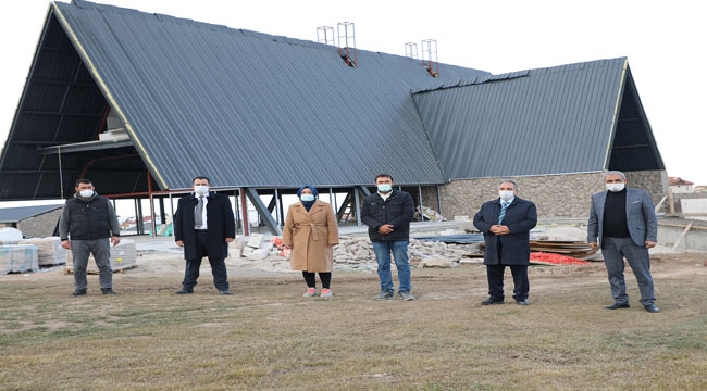 ALİ DAĞI SOSYAL TESİSİ BİTMEK ÜZERE