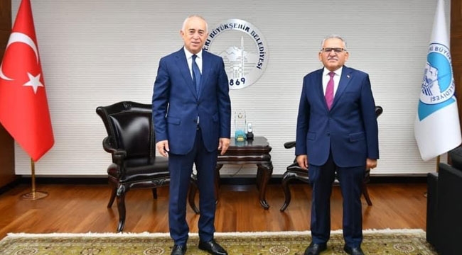 ASKF BAŞKANI, BAŞKAN BÜYÜKKILIÇ'I ZİYARET ETTİ