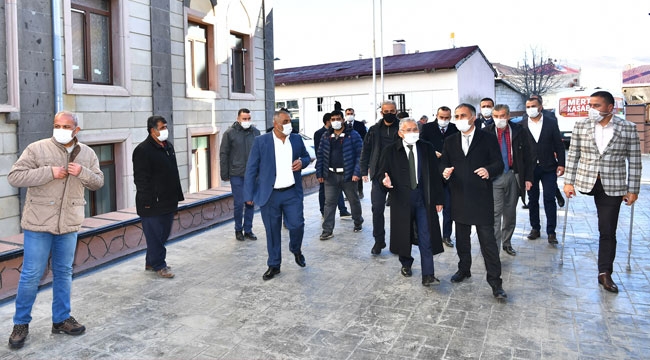 BAŞKAN BÜYÜKKILIÇ, PINARBAŞI VE SARIZ İLÇELERİNDE