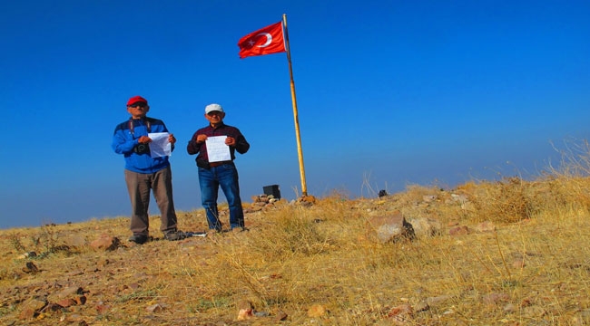DAĞCILAR ATA'YI ANMAK İÇİN ZİRVEDE