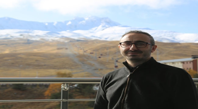 ERCİYES'TE KAR KALINLIĞI 15 CM