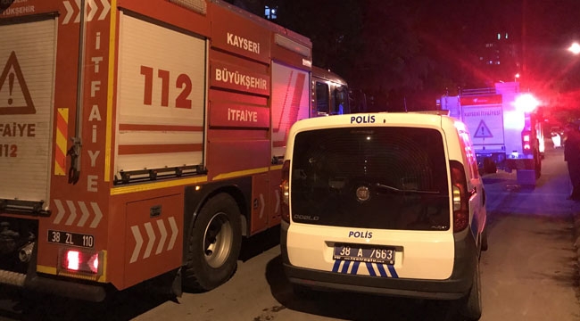 İTFAİYE EKİPLERİ HAREKETE GEÇTİ