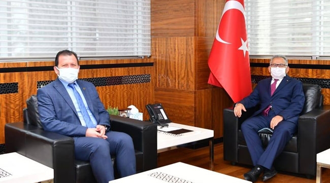 KABAKCI'DAN BAŞKAN BÜYÜKKILIÇ'A ZİYARET