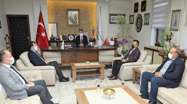 KABAKÇI, HÜSEYİN AKAY'I ZİYARET ETTİ