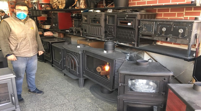 KAYSERİ'DE SOBA SATIŞLARI ARTTI