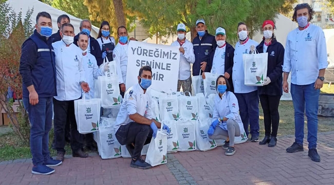 KAYSERİ ŞEKER'DEN İZMİR'E YARDIM