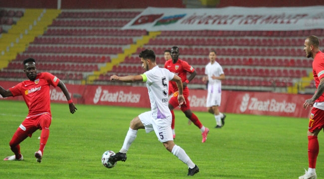 KAYSERİSPOR KUPA MAÇINDA ŞOV YAPTI