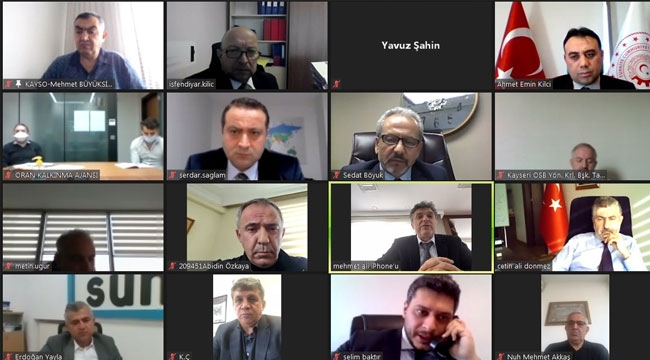 KAYSO İSTİŞARE TOPLANTISI DÜZENLEDİ