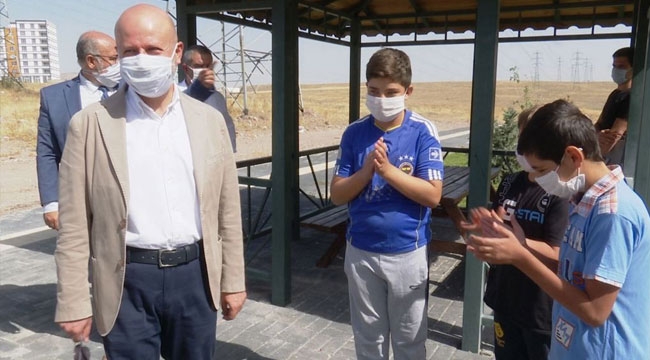 KOCASİNAN'DA ÇOCUKLARIN İSTEĞİ YAPILIYOR