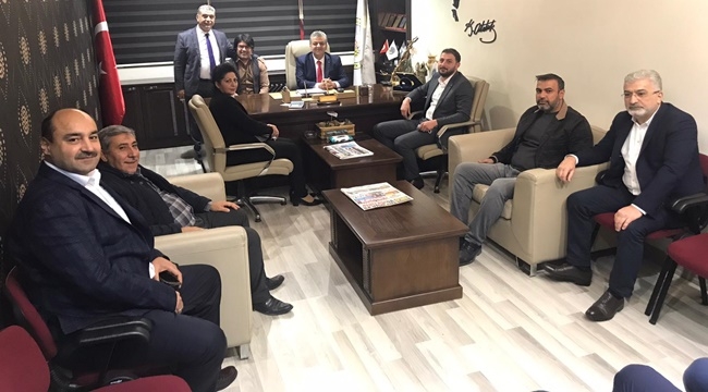 MHP MELİKGAZİ'DEN İNCETOPRAK'A ZİYARET