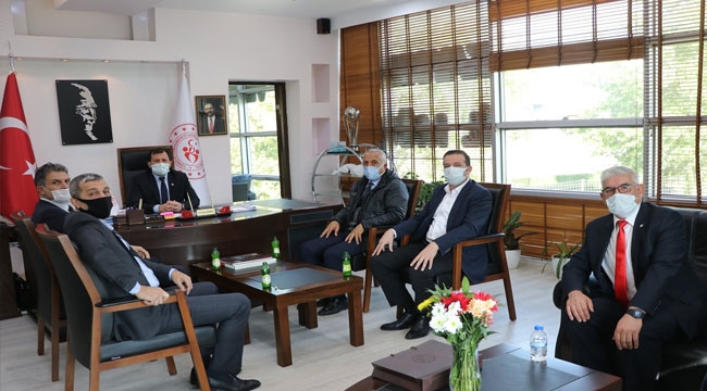 MUTLU ÖNAL'DAN KABAKCI'YA ZİYARET