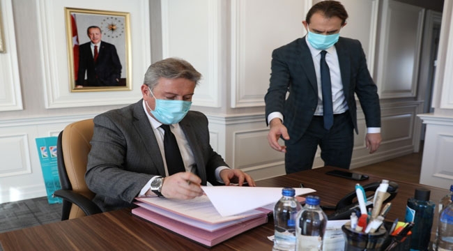 ÖĞRENCİ YURDU'NUN PROTOKOLÜ İMZALANDI