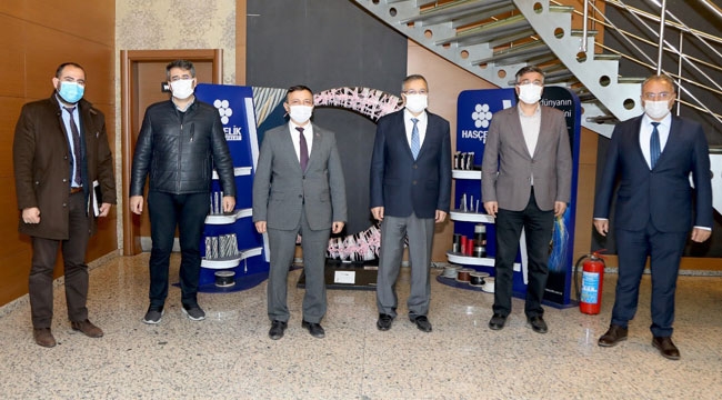 REKTÖR ÇALIŞ, İŞBİRLİĞİ ZİYARETLERİNE DEVAM EDİYOR