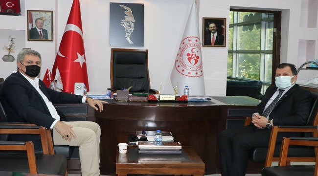 ŞAHAN'DAN KABAKCI'YA ZİYARET