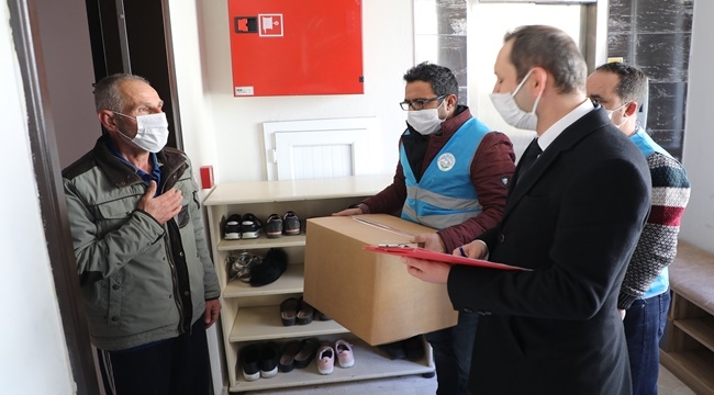 TALAS'TA ÇÖLYAK HASTALARINA GIDA PAKETİ DAĞITILDI
