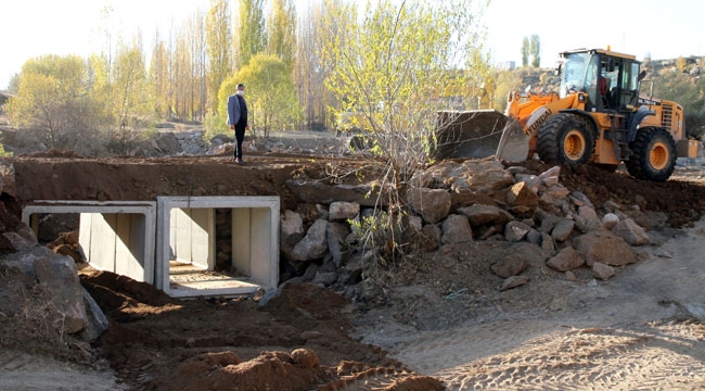 TALAS'TAN KIRSAL MAHALLELERE MENFEZ ÇALIŞMASI