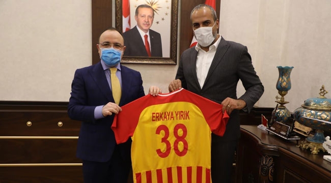 TOKGÖZ'DEN VALİ YIRIK'A ZİYARET