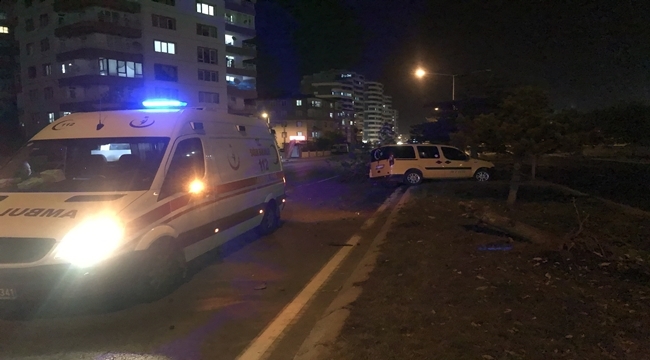 TRAFİK KAZASI: 1 YARALI