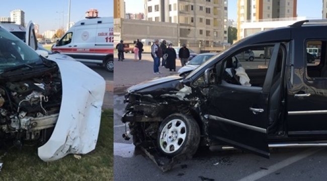 TRAFİK KAZASI: 6 YARALI