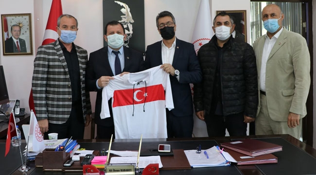 TÜFAD'DAN KABAKCI'YA ZİYARET