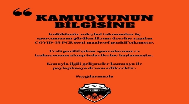 TURKUAZ SERAMİK OSB TEKNİK KOLEJİ'DE KORONAVİRÜS ŞOKU