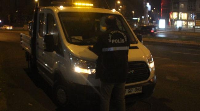 ULAŞIM AŞ. ARACINA YORGUN MERMİ İSABET ETTİ