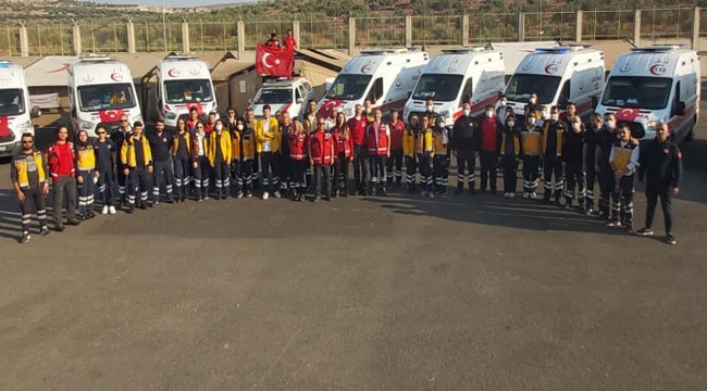 UMKE EKİBİ ATA'YI ANDI