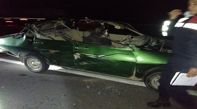 YAHYALI KAVŞAĞINDA KAZA: 3 YARALI