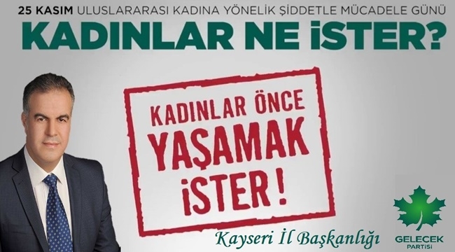 ZÜLKÜF ARSLAN: 'KADINA YÖNELİK ŞİDDETE KARŞIYIZ'