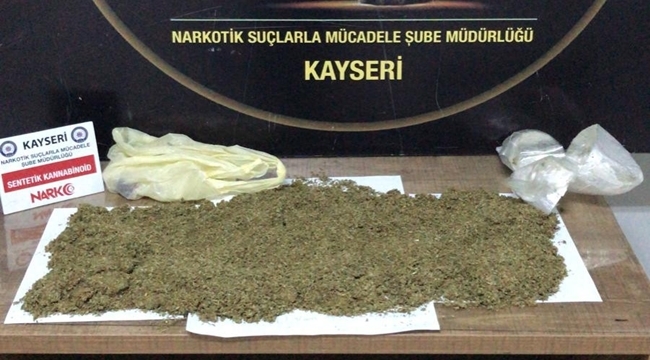 540 GRAM UYUŞTURUCU MADDE ELE GEÇİRİLDİ