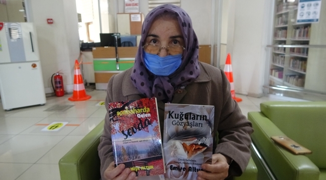 61 YAŞINDA YAZAR OLDU