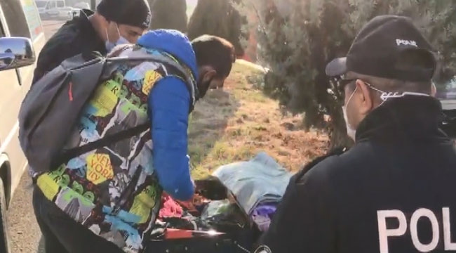 ADLİYE OTOPARKINDA HAREKETLİ DAKİKALAR