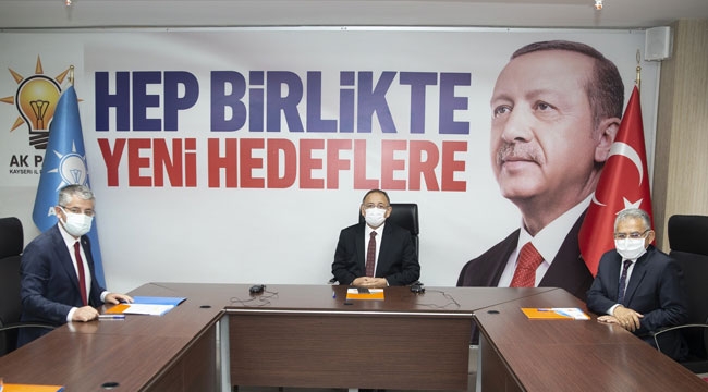 BAŞKAN BÜYÜKKILIÇ TOPLANTIYA KATILDI