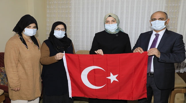 BAŞKAN SÖĞÜT'TEN ŞEHİT AİLELERİNE ZİYARET