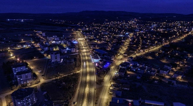 BÜNYAN'IN GİRİŞ KISMI IŞIL IŞIL OLDU