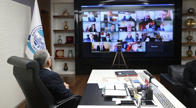 'BÜYÜKŞEHİR BELEDİYESİ OLARAK TÜM TEDBİRLERİ ALMAYA DEVAM'