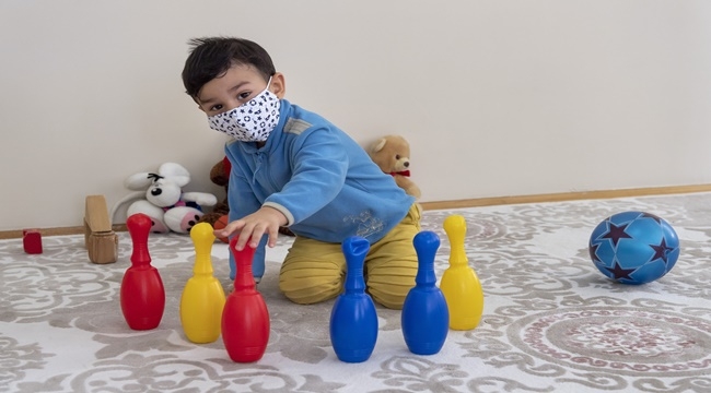 BÜYÜKŞEHİR'DEN ÇOCUKLARA MASKE