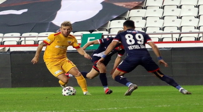 FT ANTALYASPOR:2 KAYSERİSPOR:0 MAÇ SONUCU