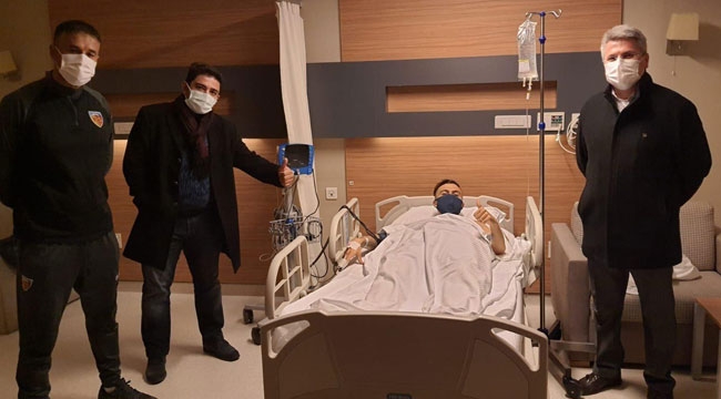 GUSTAVO CAMPANHARO APANDİSİT AMELİYATI OLDU