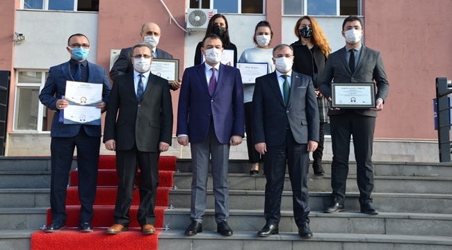 HACILAR'DA EBA ÖDÜLLERİ SAHİPLERİNE VERİLDİ