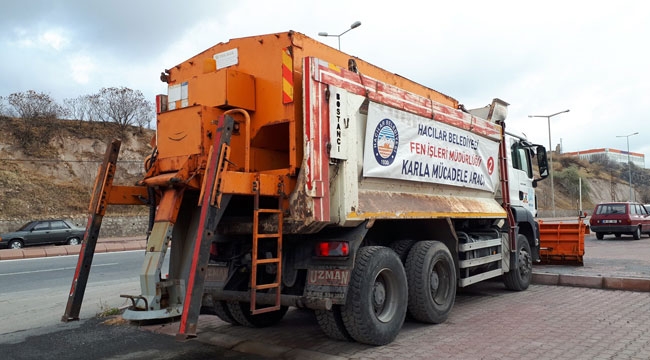 HACILAR'DA KIŞ ÖNLEMLERİ ALINDI