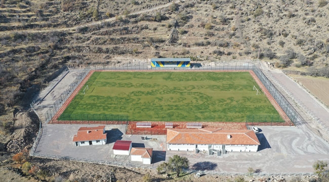 HACILAR STADI KULLANIMA HAZIR HALDE