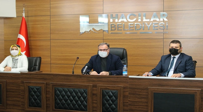 HACILAR YILIN SON MECLİS TOPLANTISINI YAPTI