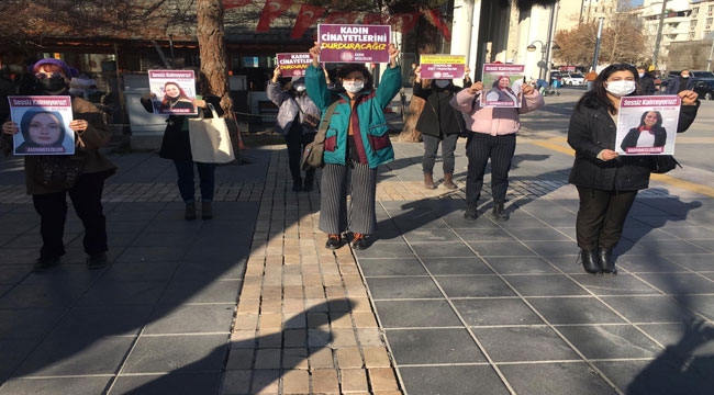 'KADIN CİNAYETLERİNE SESSİZ KALMIYORUZ'
