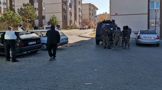 KAYSERİ'DE ÖZEL HAREKATLI OPERASYON