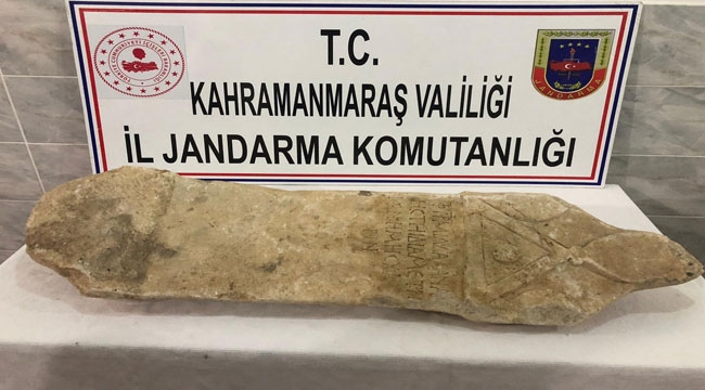 KAYSERİ'YE TARİHİ ESER SATACAKTI YAKALANDI